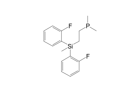 (2-(bis(2-fluorophenyl)(methyl)silyl)ethyl)dimethylphosphine