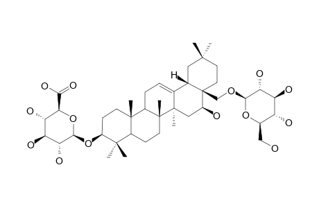 ALTERNOSIDE-XVIII;LONGISPINOGENIN-3-O-BETA-D-GLUCURONOPYRANOSYL-28-O-BETA-D-GLUCOPYRANOSIDE
