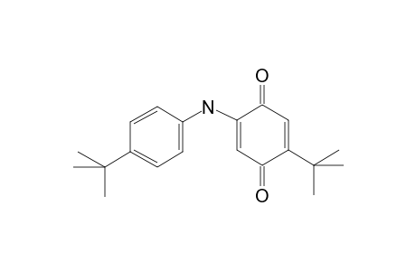 2-Tert-butyl-5-[(4-tert-butylphenyl)amino]cyclohexa-2,5-diene-1,4-dione