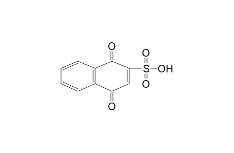 1,4-DIHYDRO-1,4-DIOXO-2-NAPHTHALENESULFONIC ACID