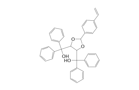 2-(4'-Ethenylphenyl)-.alpha.,.alpha.,.alpha.',.alpha.'-tetraphenyl-1,3-dioxolane-4,5-dimethanol