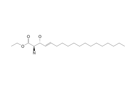(E,2R,3R)-2-amino-3-hydroxy-octadec-4-enoic acid ethyl ester
