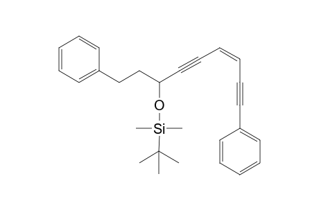 (Z)-7-(tert-Butyldimethylsilyl)-1,9-diphenyl-3-nonene-1,5-diyne