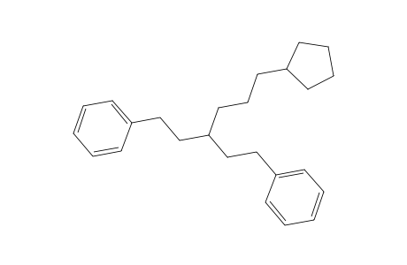 Benzene, 1,1'-[3-(3-cyclopentylpropyl)-1,5-pentanediyl]bis-