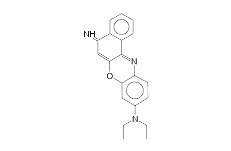 N,N-Diethyl-5-imino-5H-benzo[a]phenoxazin-9-amine