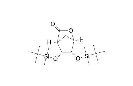 (1R,4S,5R,6S)-5,6-BIS-(TERT.-BUTYLDIMETHYLSILANYLOXY)-2-OXABICYCLO-[2.2.1]-HEPTAN-3-ONE