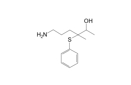 (2RS,3RS)and (2RS,3SR)-6-Amino-3-methyl-3-(phenylthio)hexan-2-ol