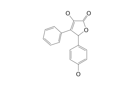 3-HYDROXY-5-(4-HYDROXYPHENYL)-4-PHENYL-2(5H)-FURANONE
