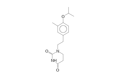 5,6-Dihydro-1-(4-isopropoxy-3-methylphenethyl)uracil