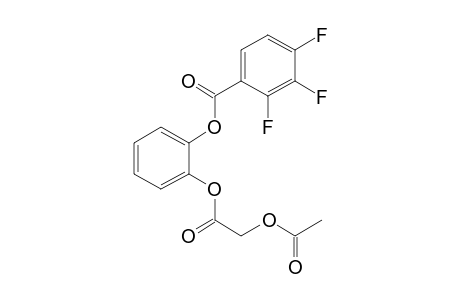 1,2-Benzenediol, o-acetoxyacetyl-o'-(2,3,4-trifluorobenzoyl)-