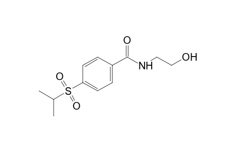 N-(2-hydroxyethyl)-p-(isopropylsulfonyl)benzamide