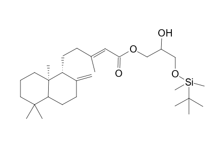 Copalic acid 1-acetyl-3-(tert-butyldimethylsilyl)glycerol ester