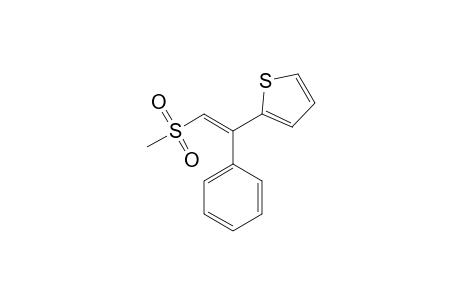 (E)-2-[2-(Methylsulfonyl)-1-phenylvinyl]thiophene