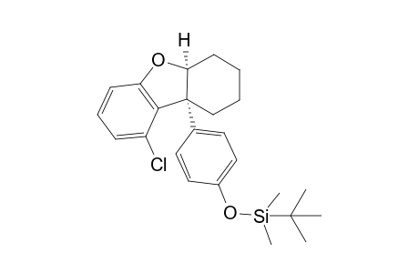 Tert-Butyl(4-[(1R,9S)-3-chloro-8-oxatricyclo[7.4.0.02,7]trideca-2(7),3,5-trien-1-yl]phenoxy)dimethylsilane