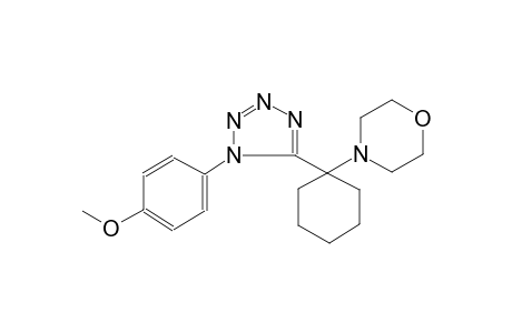 morpholine, 4-[1-[1-(4-methoxyphenyl)-1H-tetrazol-5-yl]cyclohexyl]-