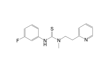 thiourea, N'-(3-fluorophenyl)-N-methyl-N-[2-(2-pyridinyl)ethyl]-