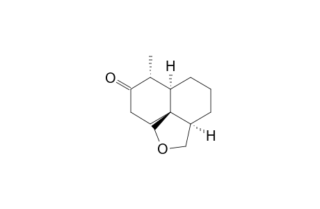1H-Naphtho[1,8a-c]furan-8(3H)-one, octahydro-7-methyl-, (3a.alpha.,6a.alpha.,7.alpha.,10aS*)-(.+-.)-