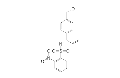 (S)-N-[1-[4-[(HYDROXYMETHYL]-PHENYL]-ALLYL]-2-NITROBENZENE-SULFONAMIDE