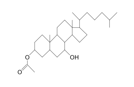5a-Cholestane-3b,7a-diol-3b-acetate