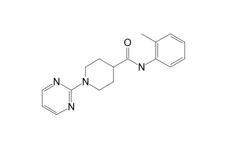 1-(Pyrimidin-2-yl)-N-(o-tolyl)piperidine-4-carboxamide