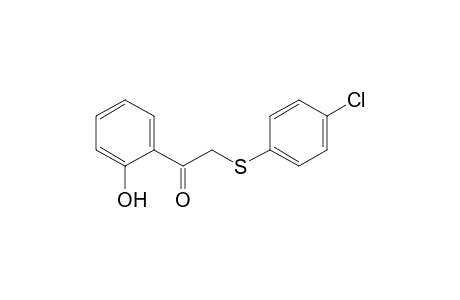 Ethanone, 2-[(4-chlorophenyl)thio]-1-(2-hydroxyphenyl)-