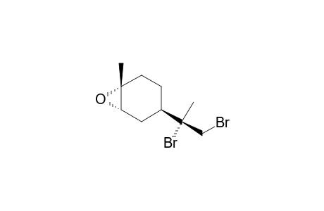 (1R,2S,4R,8R)-1,2-epoxy-8,9-dibromo-p-menthane