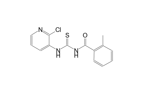 N-(2-chloro-3-pyridinyl)-N'-(2-methylbenzoyl)thiourea