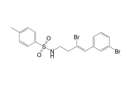 N-[(Z)-3-Bromo-4-(3-bromophenyl)but-3-en-1-yl]-p-toluenesulfonamide