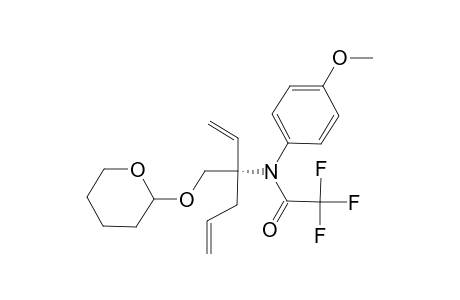 N-(PARA-METHOXYPHENYL)-O-(TETRAHYDRO-2'-H-PYRAN-2'-YL)-N-TRIFLUOROACETYL-ALPHA-VINYL-ALLYLGLYCINOL