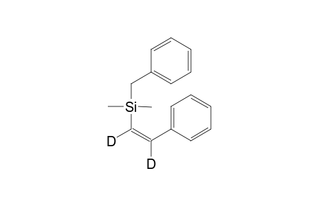 (Z)-Benzyldimethyl(2-phenylethenyl-1,2-D2)silane