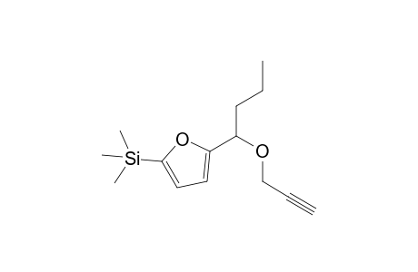 Trimethyl-[2-(1-prop-2-ynyloxy-butyl)-furan-5-yl]-silane