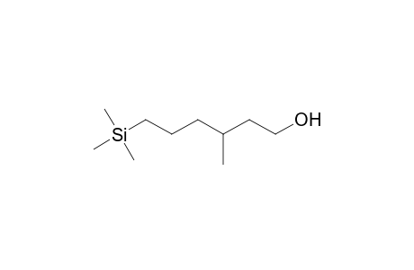 (+/-)-3-methyl-6-(trimethylsilyl)-1-hexanol