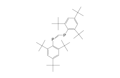 (2,4,6-tritert-butylphenyl)-[(2,4,6-tritert-butylphenyl)phosphanylidenemethyl]phosphane