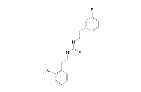 N-[2-(3-FLUOROPHENETHYL)]-N'-[2-(2-METHOXYPHENETHYL)]-THIOUREA