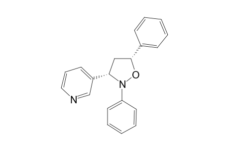 SYN-2,5-DIPHENYL-3-(3-PYRIDYL)-ISOXAZOLIDINE