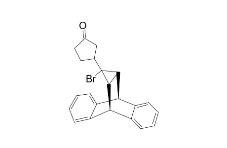 3-(SYN-16-BROMO-PENTACYCLO-[6.6.3.0(2,7).0(9,14).0(15,17)]-HEPTADECA-2,4,6,9,11,13-HEXAEN-ANTI-16-YL)-CYCLOPENTAN-1-ONE