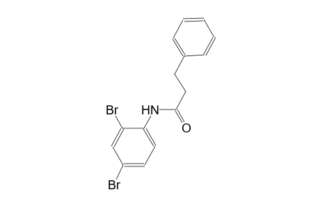 N-(2,4-dibromophenyl)-3-phenylpropanamide