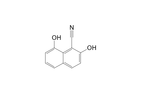 2,8-bis(oxidanyl)naphthalene-1-carbonitrile