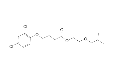 Butanoic acid, 4-(2,4-dichlorophenoxy)-, 2-(2-methylpropoxy)ethyl ester