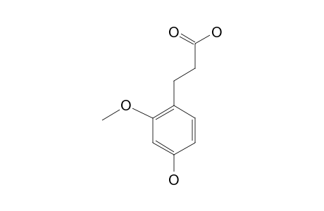 3-(4-HYDROXY-2-METHOXYPHENYL)-PROPANOIC-ACID