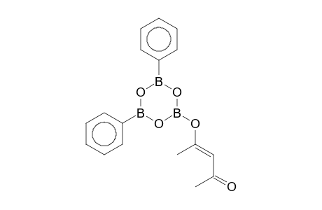 (3E)-4-[(4,6-Diphenyl-2-boroxinyl)oxy]-3-penten-2-one
