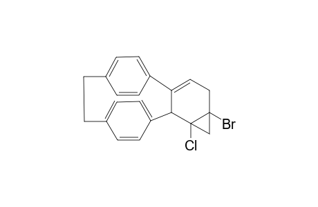 1'-Chloro-6'-bromobicyclo[4.1.0]hepteno[2,3-a][2.2]paracyclophane