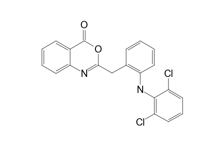 2-[2-(2,6-DICHLORO-PHENYL)-AMINO]-BENZYL-4H-3,1-BENZOXAZIN-4-ONE