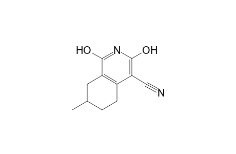 4-Cyano-1,3-dihydroxy-7-methyl-5,6,7,8-tetrahydroisoquinoline