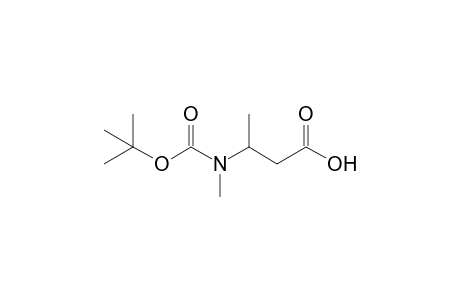 3-[methyl-[(2-methylpropan-2-yl)oxy-oxomethyl]amino]butanoic acid