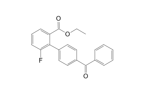 Ethyl 4'-benzoyl-6-fluorobiphenyl-2-carboxylate