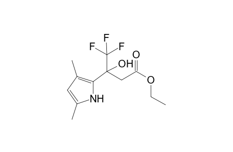 Ethyl 3-(3,5-dimethyl-1H-pyrrol-2-yl)-4,4,4-trifluoro-3-hydroxybutanoate