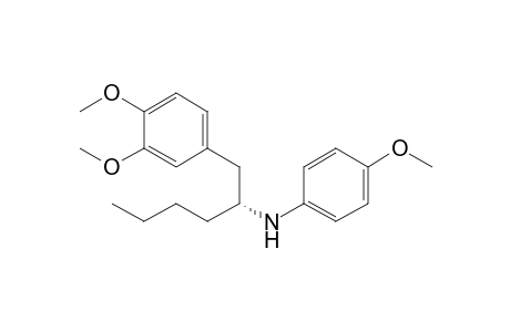 (-)-(1R)-N-[2-(3,4-Dimethoxyphenyl)-1-butylethyl]-N-(4-methoxyphenyl)amine