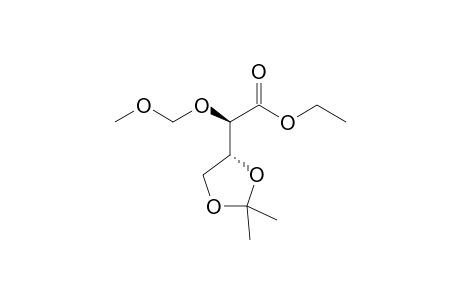 Ethyl 3,4-O-isopropylidene-2-O-(methoxymethyl)-D-erythronate