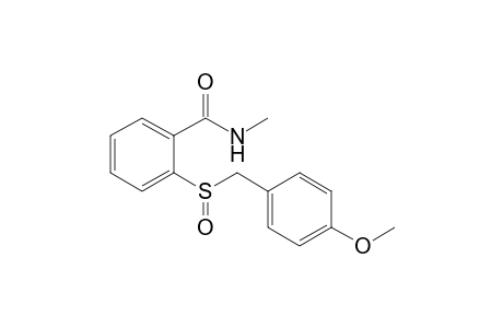 2-(4-Methoxybenzylsulfinyl)-N-methylbenzamide